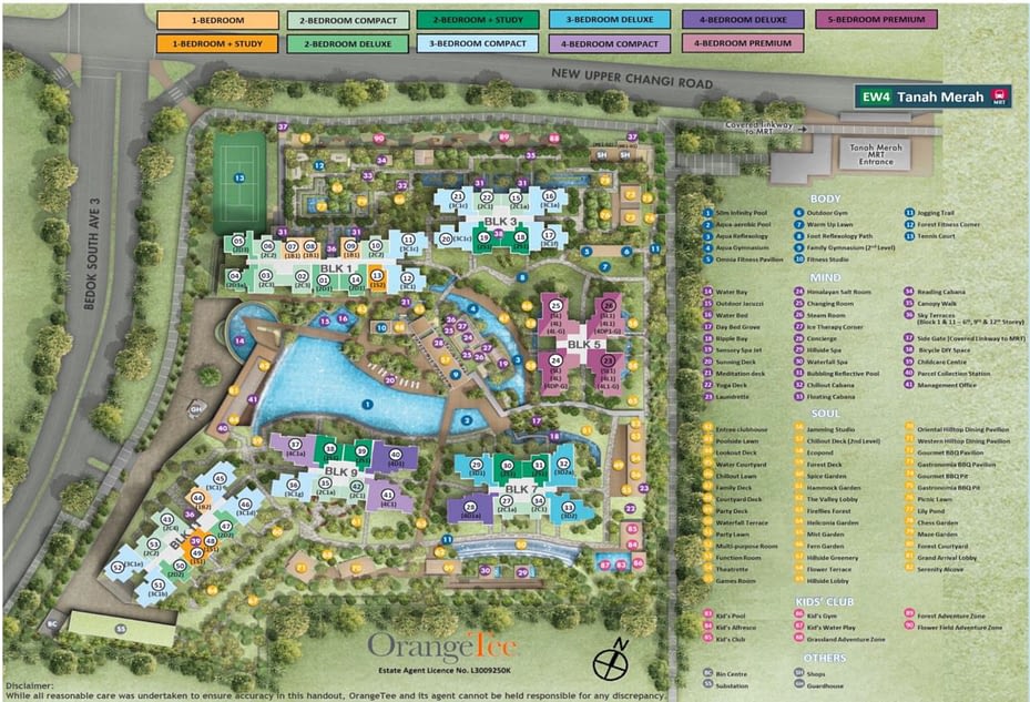The Grandeur Park Residences Site Map The Grandeur Park Residences Site Plan