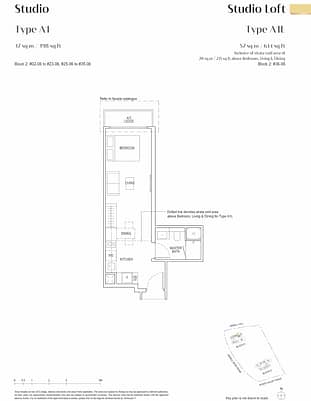 Irwell Hill Residences Floor Plan Studio